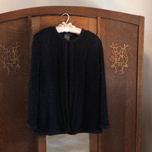 Beaded evening jacket